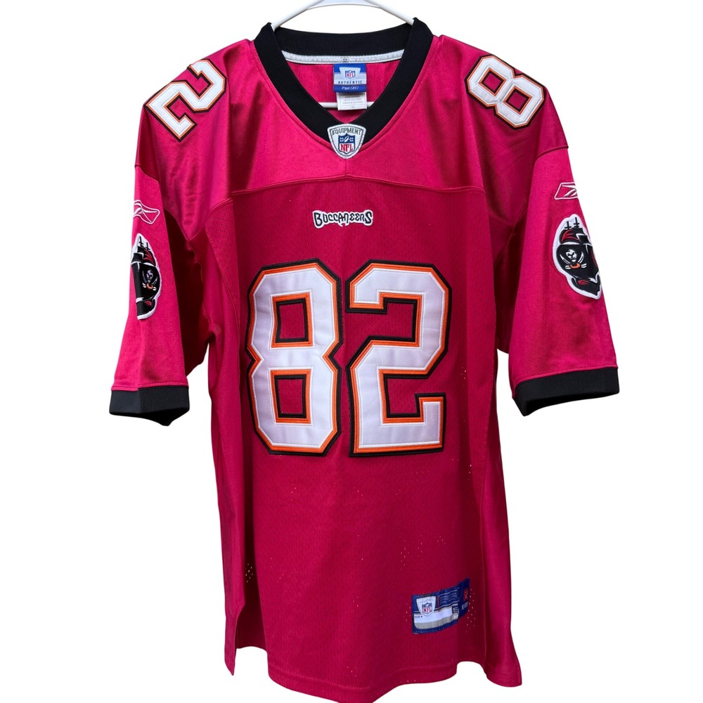 Mens Reebok Tampa Bay Buccaneers Kellen Winslow 82 NFL Jersey Red XL
